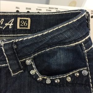 Grace in La LOW Rise sz 26 Jeans